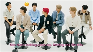 برنامه Reveals Secrets From Their Group Chat "انهایپن از راز های گروه چتشون رونمایی میکنن" + زیرنویس فارسی