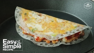 پیتزا ویتنامی با کاغذ برنج ! - موج کره ای