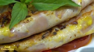 طرز تهیه بادمجان رول شده