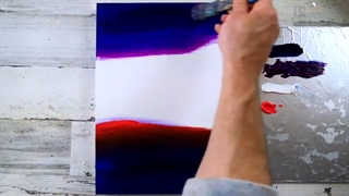 ۴ دقیقه آموزش نقاشی آکریلیک