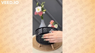 خرید استند پذیرایی پایه چوبی