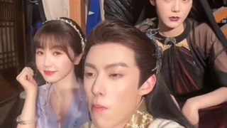 پشت صحنه سریال چینی عشق بین پری وشیطان