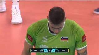 هایلایت بازی دو تیم اوکراین -اسلوونی،یک چهارم نهایی رقابت‌های قهرمانی جهان