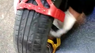 نصب زنجیرچرخ پلیمری کینگ اسپرت