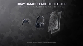معرفی مجموعه Gray Camouflage برای پلی استیشن 5