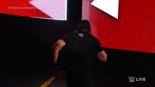 مسابقه ست رالینز و دین امبروز در raw 2019 سر کمربند intercontinental championship