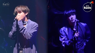 کنسرت اهنگ even ifi i die it's only youاز جین و تهیونگ