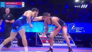 عررر بازم بردیمم›_‹ رحمان عموزاد13به8امریکاروبرد.. :) الان میگین دیوونمون کردی ولی چه کنم کشتی دوست دارم:|