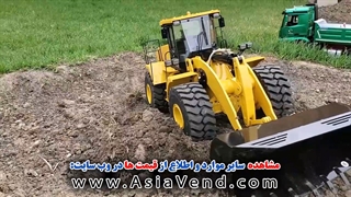 لودر هیدرولیک آسیاوند | راهسازی حرفه ای