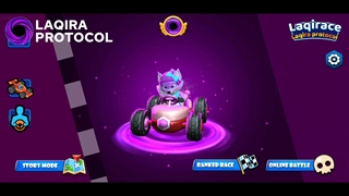 تست نسخه جدید بازی LAQIRACE اولین بازی Drive to Earn در دنیا