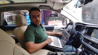 ریمپ خودروی کوپا در مرکز تیونینگ کاراک