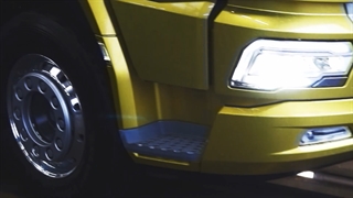 کامیون داف سبزآبی