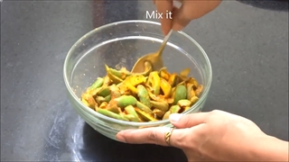 طرز تهیه ترشی انبه خام