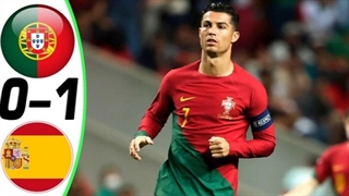 خلاصه بازی پرتغال 0-1 اسپانیا ( 5 مهر 1401 )