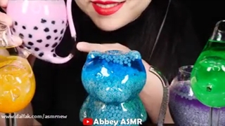 چالش غذاخوری خوردن شربت و..