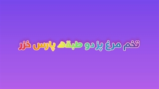 تخم مرغ پز دو ظبقه پارس خزر