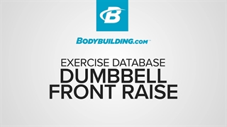 بالا آوردن جفت دمبل از جلو Dumbbell Front Raise