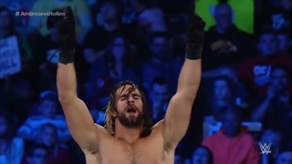 مسابقه ست رالینز و Dean Ambrose در smackdown 2015 ماه آوریل 30