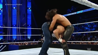 مسابقه ست رالینز و Dean Ambrose در Smackdown 2015 ماه سپتامبر 24