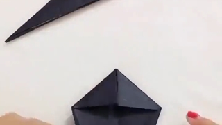 اوریگامی کونای کاغذی در ۲۰ ثانیه