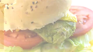 مواد اولیه برگر مرغ پستو