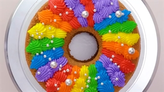 روش تزیین 20 رمدل کیک و دسر رنگارنگ