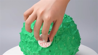 اموزش تزیین کیک بخش 9