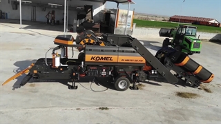 دستگاه بسته بندی ذرت 100 کیلویی KOMEL