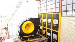 تولید اگزاست فن سانتریفیوژ غول آسا کارخانه ای درشرکت کولاک فن