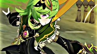 Genish green anime coooool