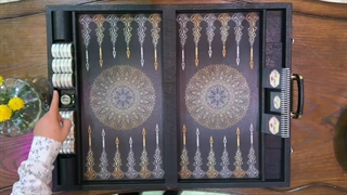 آموزش چیدمان تخته نرد "چینش مهره های تخته نرد"