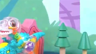 دایناسور چرخ دنده ای موزیکال چراغ دار مدل YJ-3040