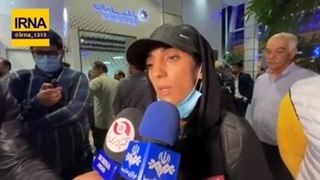 اولین صحبت‌های الناز رکابی پس از بازگشت به ایران