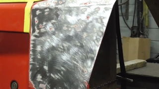 حذف روغن از ورق فولادی روغنی