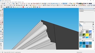 طراحی گچ بری با اسکچاپ خیلی ساده