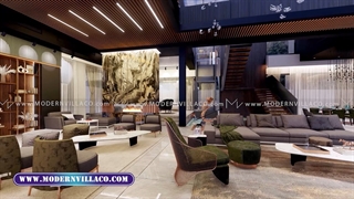 طراحی ویلای دوبلکس در دماوند | modern villa design