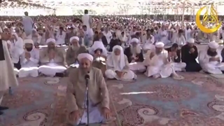 تحریک عجیب مردم توسط مولوی عبدالحمید در قالب مناجات و گریه