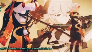 ادیتم از Kazuha(Genshin impact)+کپشن!