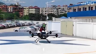 Xpeng Officially Released First Manned Electric X2 Flying Car
