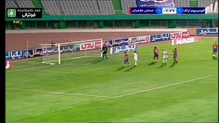 خلاصه بازی آلومینیوم اراک 3-0 نساجی مازندران