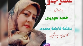 دکلمه بسیار زیبای عصر جنون با صدای فاطمه محمدی .خواننده دکتر حمید مهدوی_۰۰۱