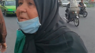 حرفهای پیر زنی که چادر از سرش کشیدند..