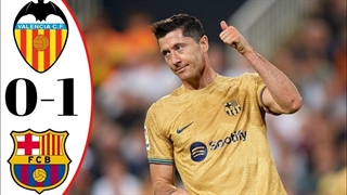 خلاصه بازی والنسیا 0-1 بارسلونا ( 7 آبان 1401 )