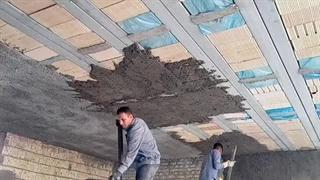 روش سیمان کاری سقف