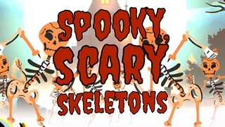 آهنگ هالووین | اسکلت های ترسناک وحشتناک | spooky scary skeletons | دوبله فارسی