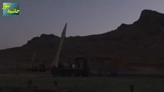 موشک های ایران آماده باش برای حمله به مقر تروریست ها