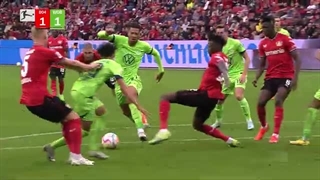 *Bayer Leverkusen 2_2 Wolfsburg *هفته یازدهم 3/7/1401 مهر ماه