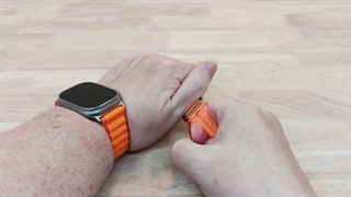 تست مقاومت بند Apple Watch Ultra