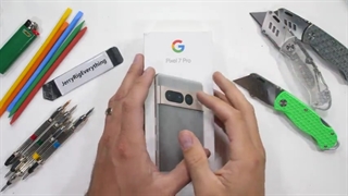 عملکرد ضعیف گوگل پیکسل 7 پرو در آزمون مقاومت [تماشا کنید]