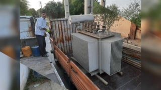 تعویض تصفیه سرویس فروش خرید ترانس ترانسفورماتور کارکرده دست دوم نو معیوب رفع خرابی روغن ریزی سوخته در شهر جدید هشتگرد
